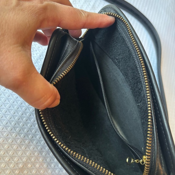 Vintage Coach #9167 Legacy Black Leather Belt Crossbody Bag - Picture 9 of 12